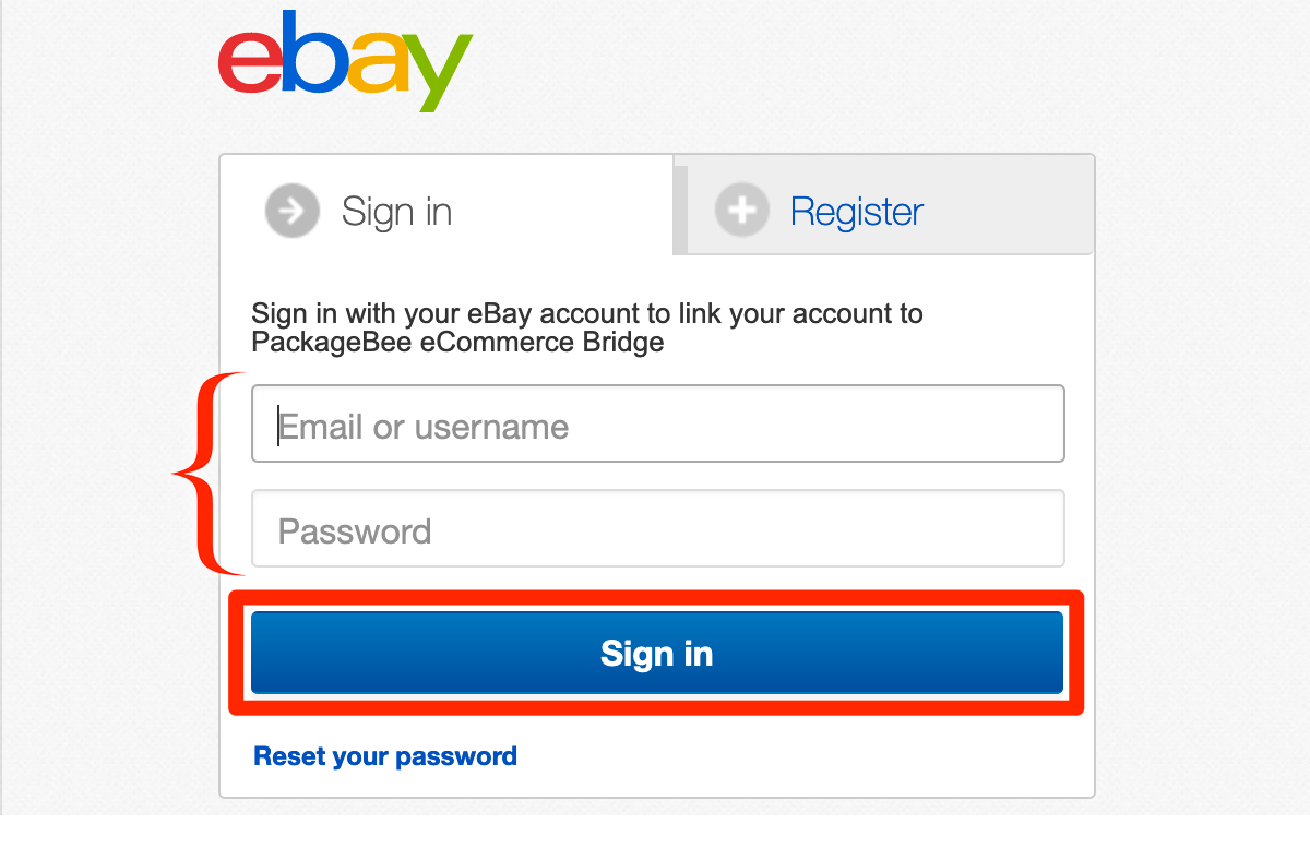 EBay Enable API Access PackageBee
