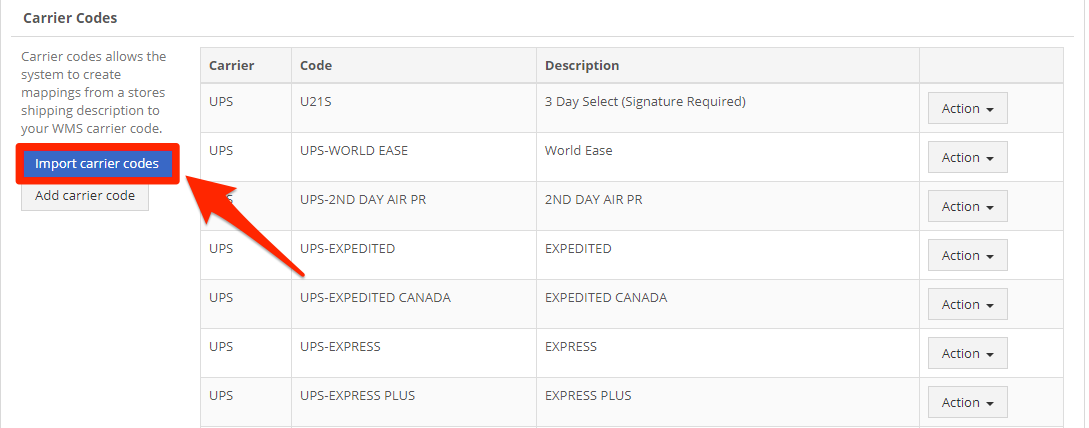 upload-carrier-codes-packagebee